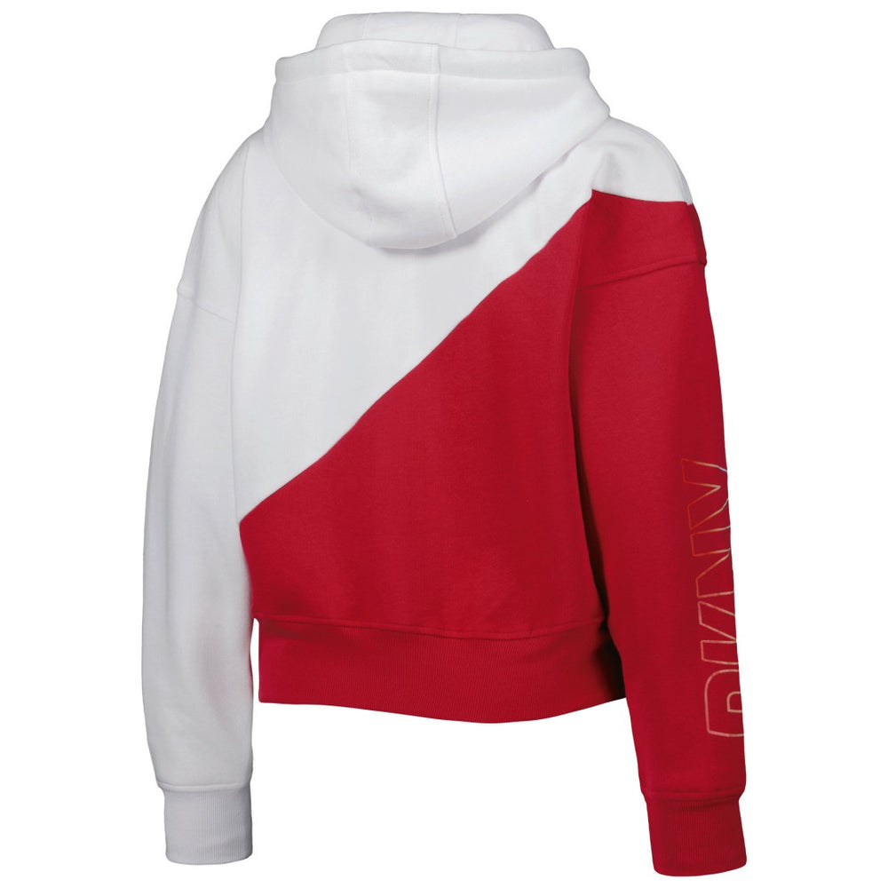 DKNY Sport Women's Bobbi Color Blocked Pullover Hoodie - Tampa Bay Buccaneers Hoodies