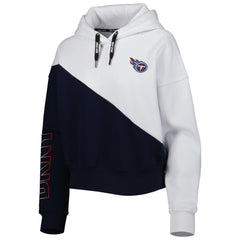 DKNY Sport Women's Bobbi Color Blocked Pullover Hoodie - Tennessee Titans Hoodies