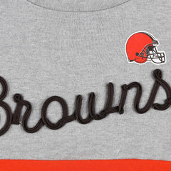 Touch Women's Outfield Deep V-Back Waist Length Pullover Sweatshirt - Cleveland Browns Pullover