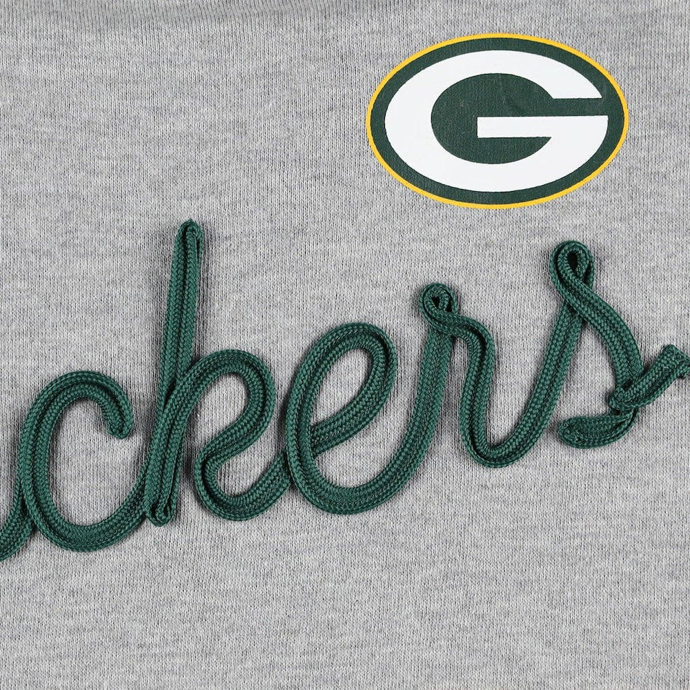 Touch Women's Outfield Deep V-Back Waist Length Pullover Sweatshirt - Green Bay Packers Pullover