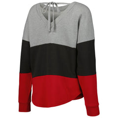 Touch Women's Outfield Deep V-Back Waist Length Pullover Sweatshirt - Tampa Bay Buccaneers Pullover