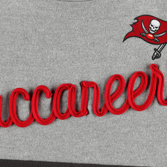 Touch Women's Outfield Deep V-Back Waist Length Pullover Sweatshirt - Tampa Bay Buccaneers Pullover