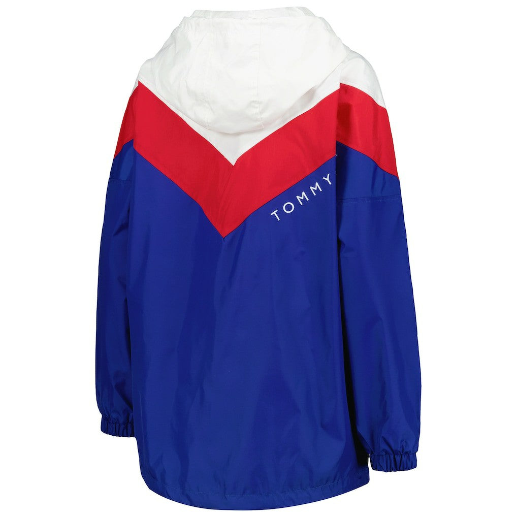 Tommy Hilfiger Women's Staci Half-Zip Hoodie Windbreaker Jacket - Buffalo Bills Hoodies