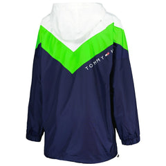 Tommy Hilfiger Women's Staci Half-Zip Hoodie Windbreaker Jacket - Seattle Seahawks Hoodies