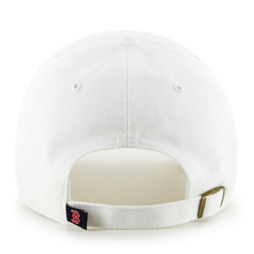 White Boston Red Sox '47 Team Logo Clean Up Adjustable Hat