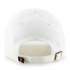 White Boston Red Sox '47 Team Logo Clean Up Adjustable Hat