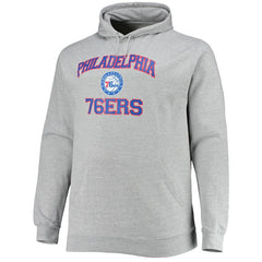 Philadelphia 76ers Big & Tall Heart & Soul Pullover Hoodie