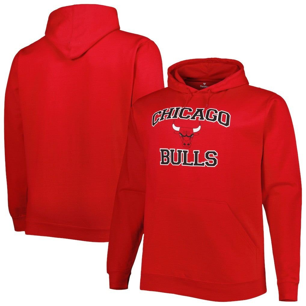 Chicago Bulls Big & Tall Heart & Soul Pullover Hoodie