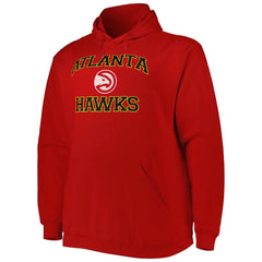 Atlanta Hawks Big & Tall Heart & Soul Pullover Hoodie