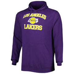 Los Angeles Lakers Big & Tall Heart & Soul Pullover Hoodie