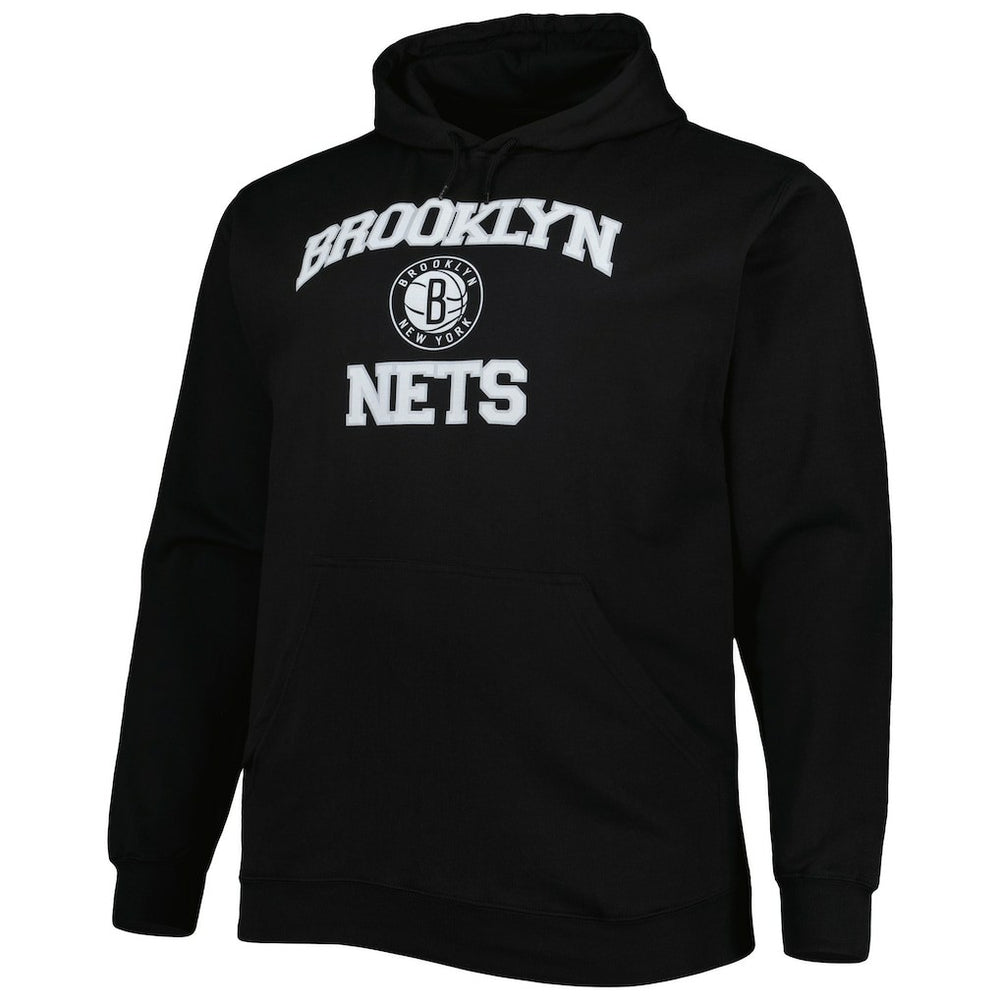 Brooklyn Nets Big & Tall Heart & Soul Pullover Hoodie