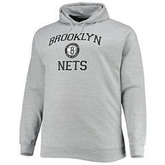 Brooklyn Nets Big & Tall Heart & Soul Pullover Hoodie