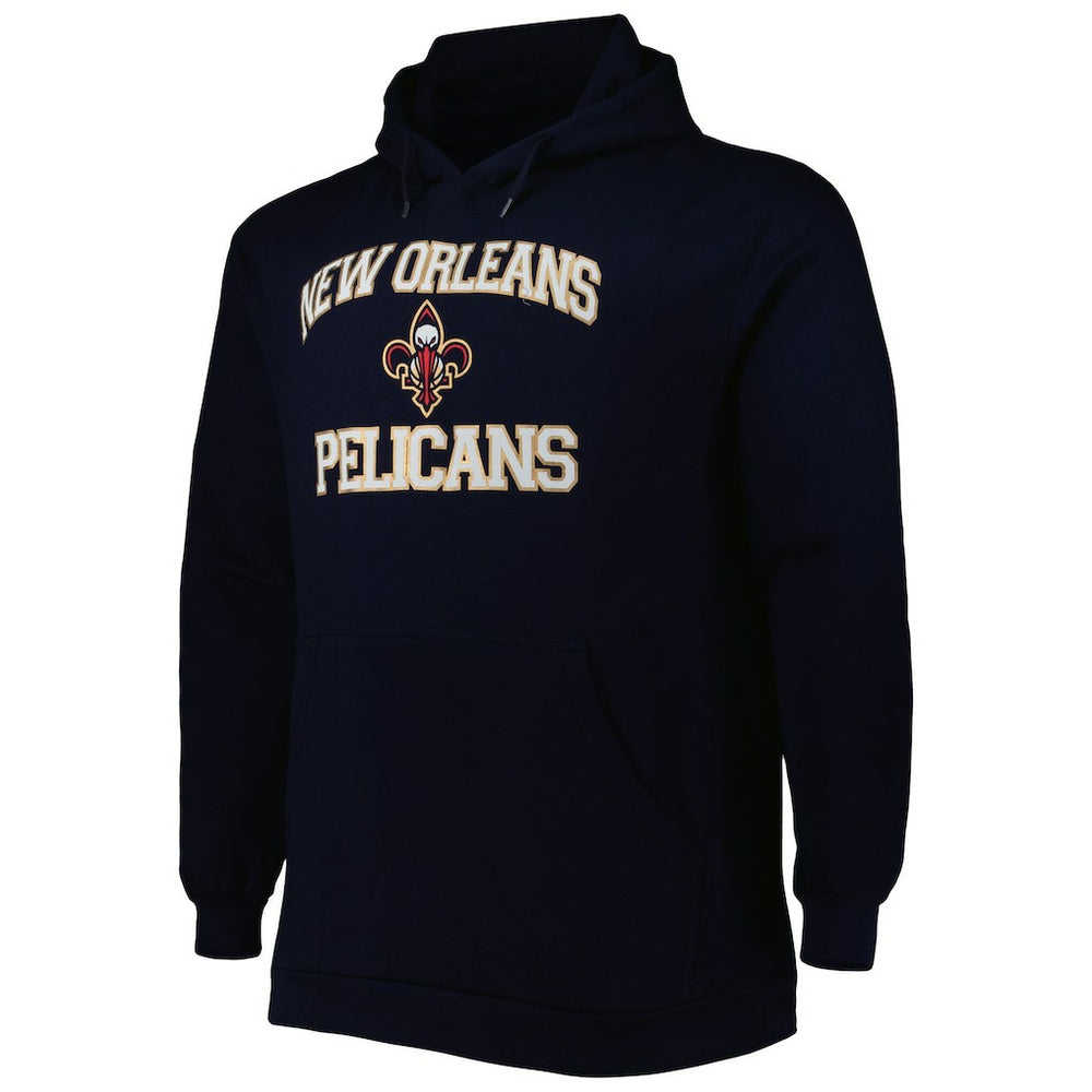 New Orleans Pelicans Big & Tall Heart & Soul Pullover Hoodie