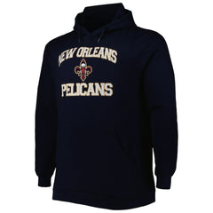 New Orleans Pelicans Big & Tall Heart & Soul Pullover Hoodie