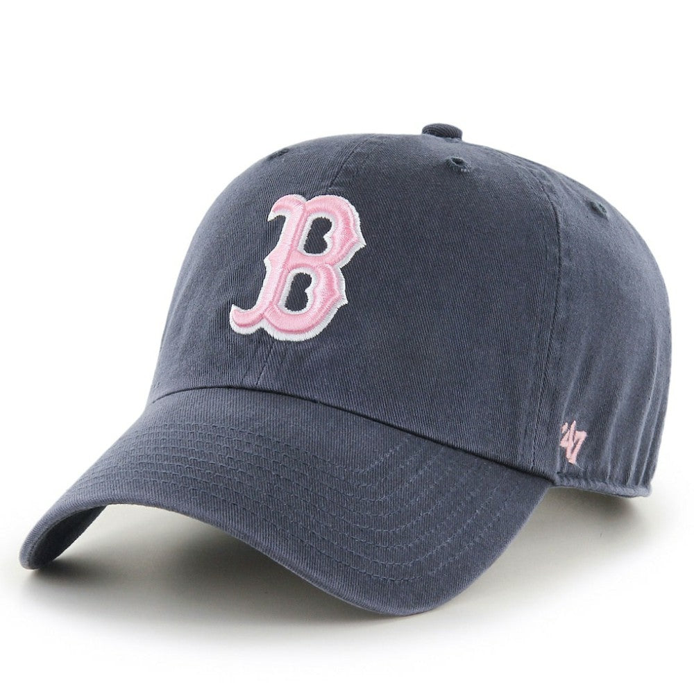 Navy Boston Red Sox '47 Women's Team Clean Up Adjustable Hat