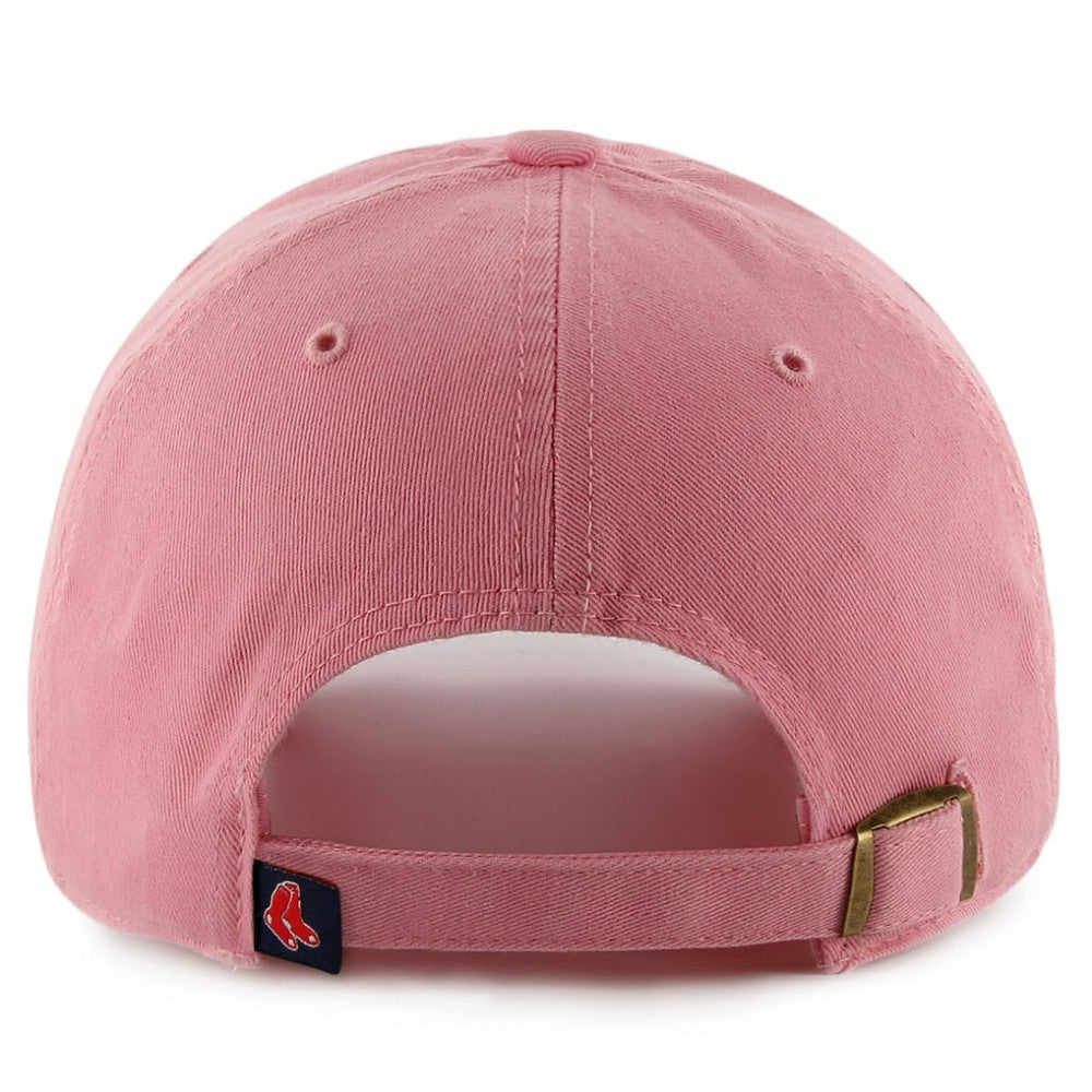 Pink Boston Red Sox '47 Women's Clean Up Adjustable Hat