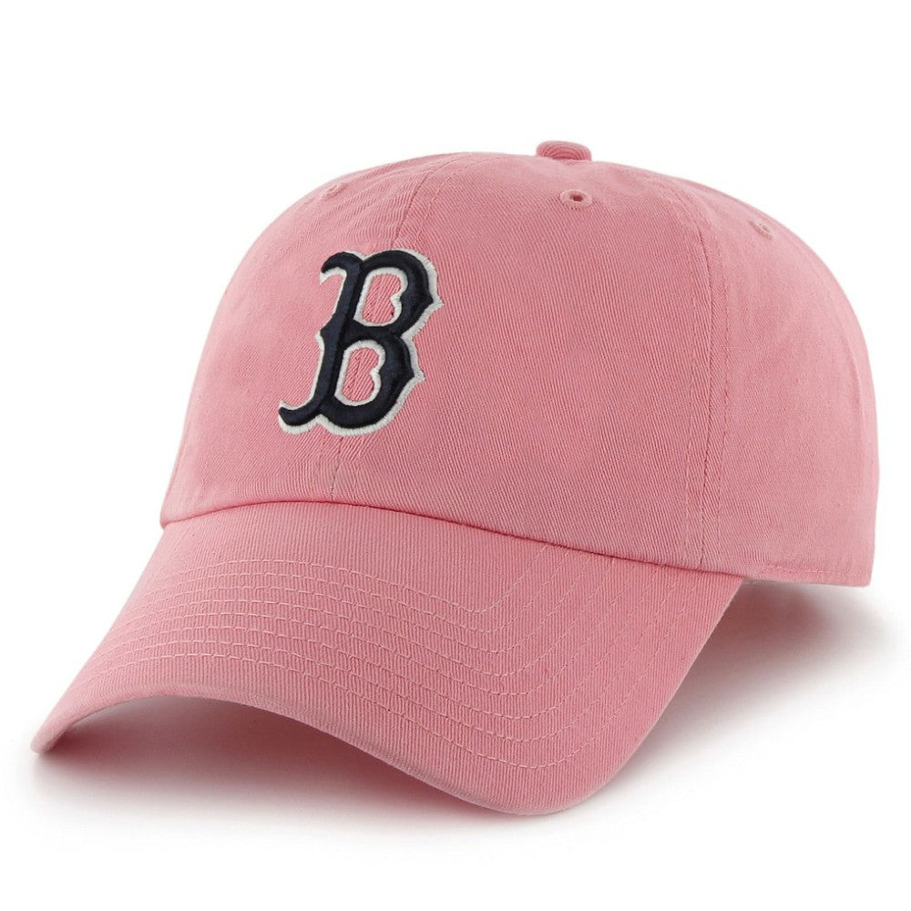 Pink Boston Red Sox '47 Women's Clean Up Adjustable Hat