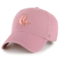 Pink Boston Red Sox '47 Women's Clean Up Adjustable Hat