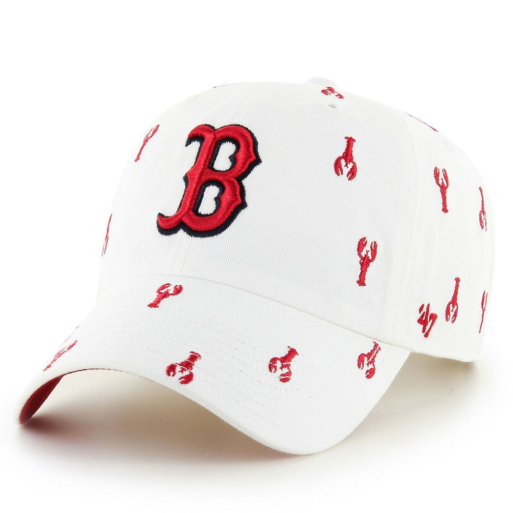 White Boston Red Sox '47 Women's Clean Up Adjustable Hat