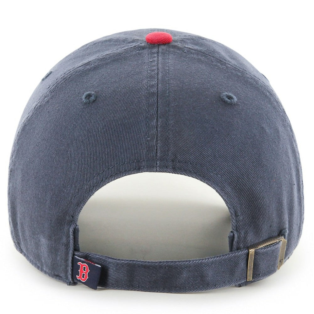 Navy Boston Red Sox '47 Youth Clean Up Team Logo Adjustable Hat