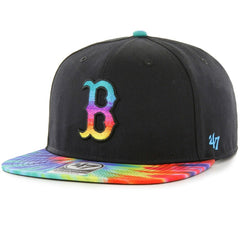 Black Boston Red Sox '47 Youth Snapback Adjustable Hat