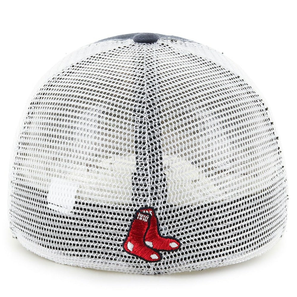 Navy Boston Red Sox '47 Blue Mountain Trucker Flex Hat