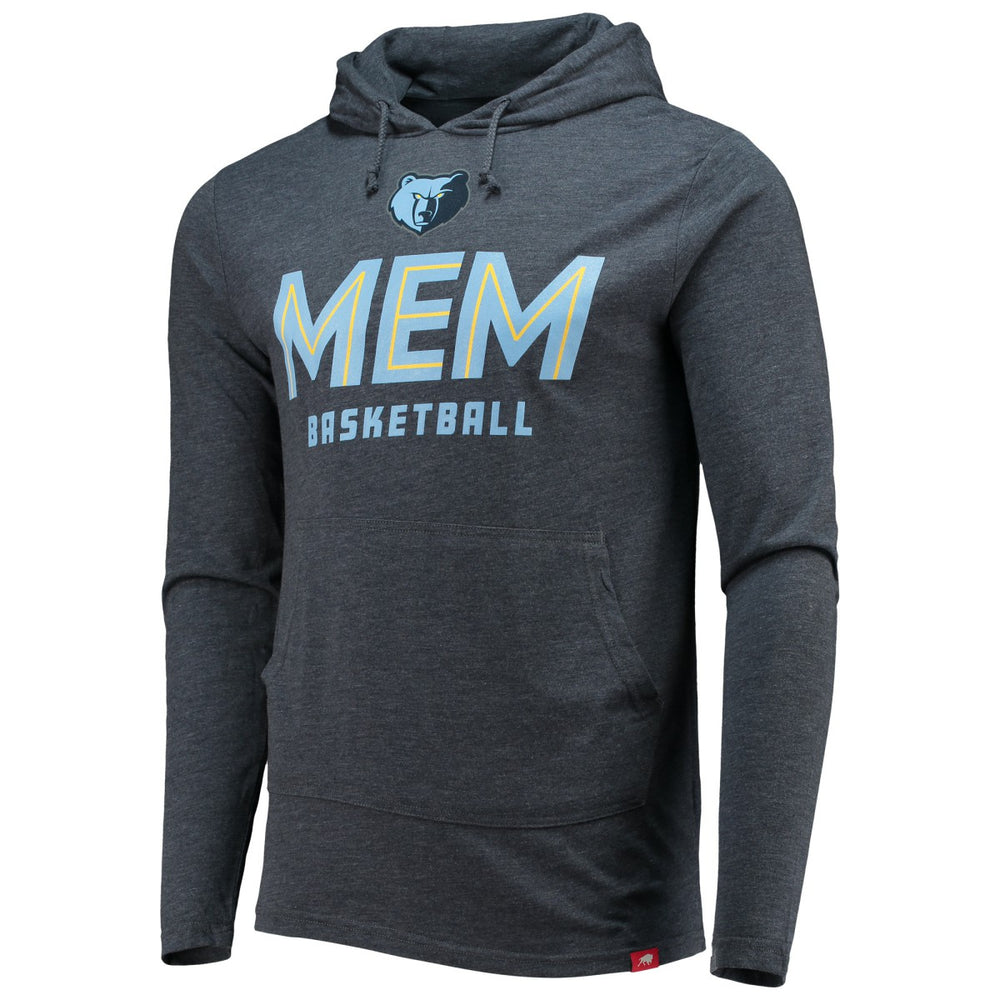 Memphis Grizzlies Sportiqe Practice Shoot Around Rowan Tri-Blend Pullover Hoodie