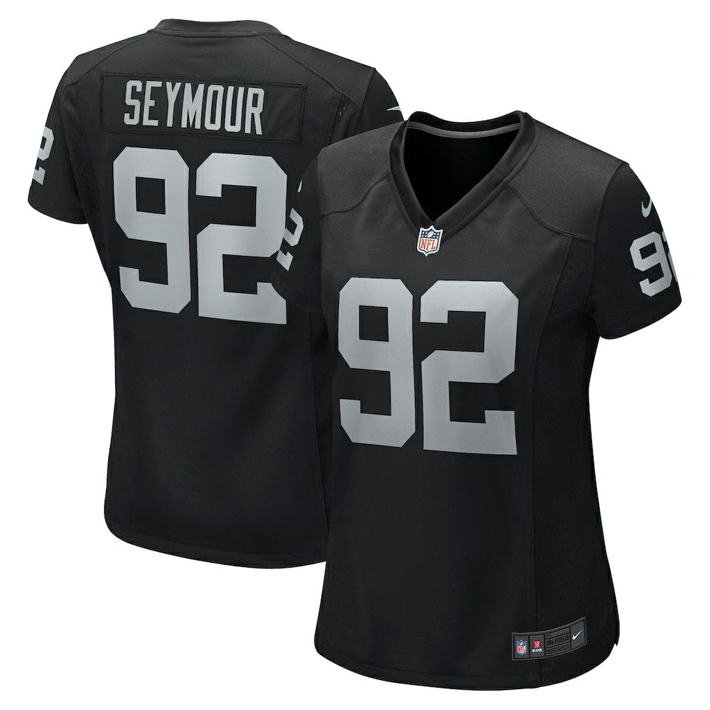 Richard Seymour  Women's Retired Player Game Jersey - Las Vegas Raiders Jerseys