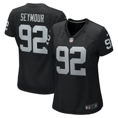 Richard Seymour  Women's Retired Player Game Jersey - Las Vegas Raiders Jerseys