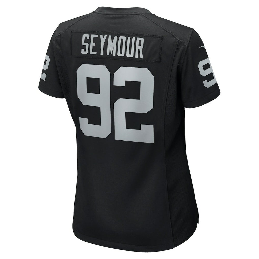 Richard Seymour  Women's Retired Player Game Jersey - Las Vegas Raiders Jerseys