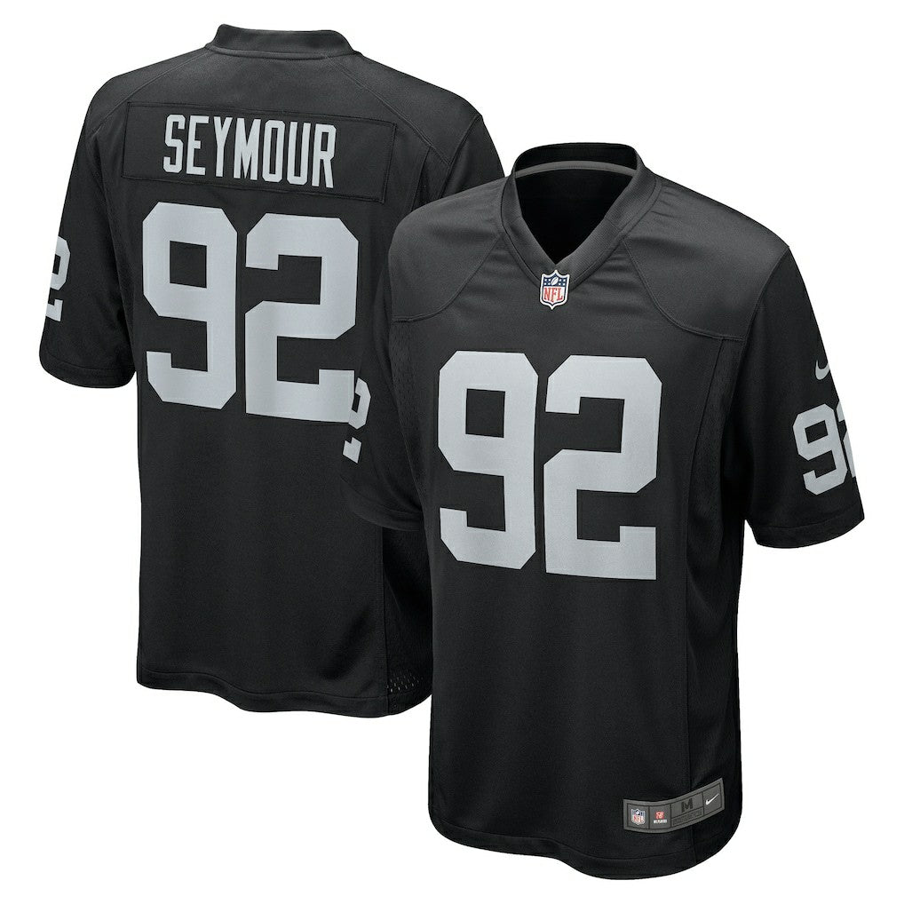 Richard Seymour  Retired Player Game Jersey - Las Vegas Raiders Jerseys