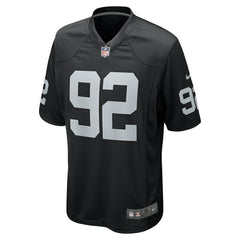 Richard Seymour  Retired Player Game Jersey - Las Vegas Raiders Jerseys