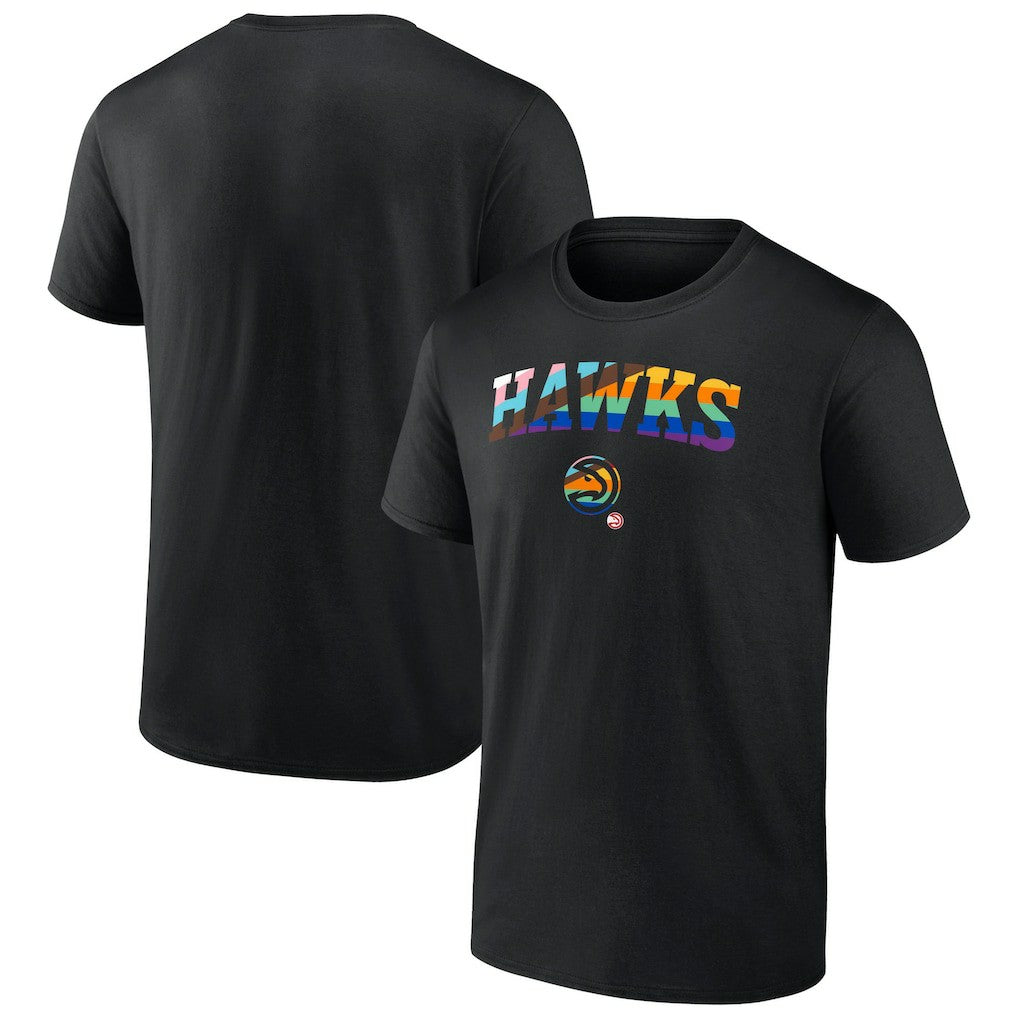 Atlanta Hawks Logo Pride T-Shirt