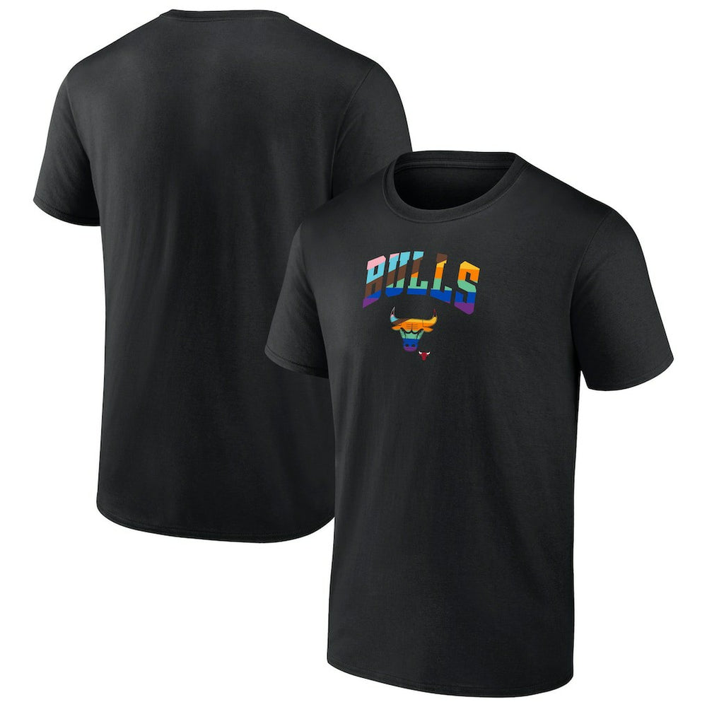 Chicago Bulls Logo Pride T-Shirt sale