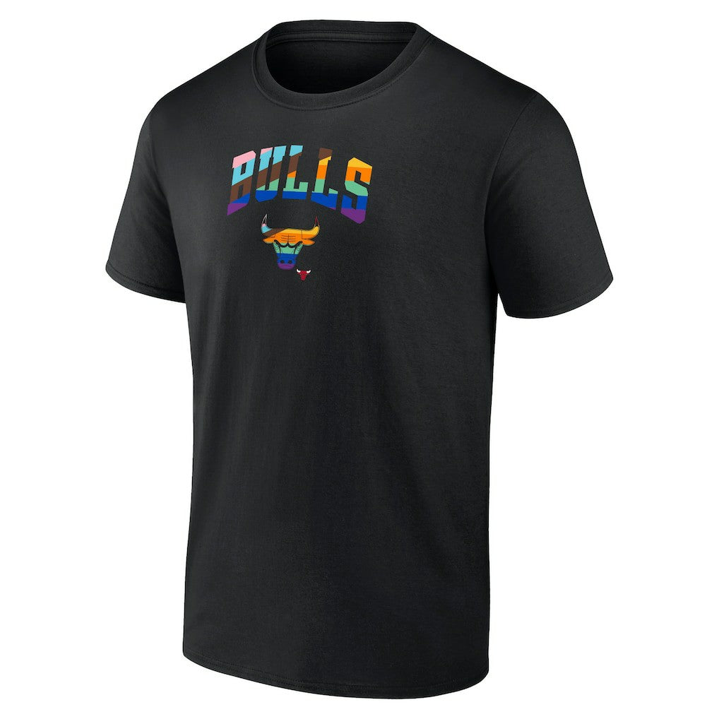 Chicago Bulls Logo Pride T-Shirt sale