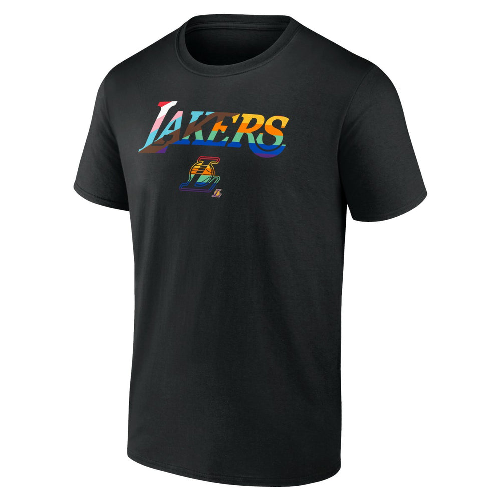 Los Angeles Lakers Logo Pride T-Shirt