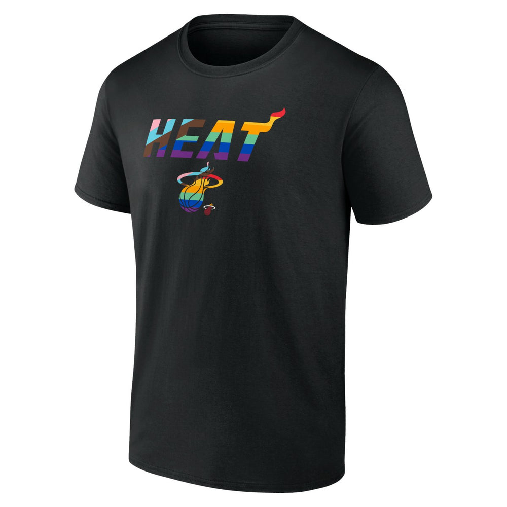 Miami Heat Logo Pride T-Shirt