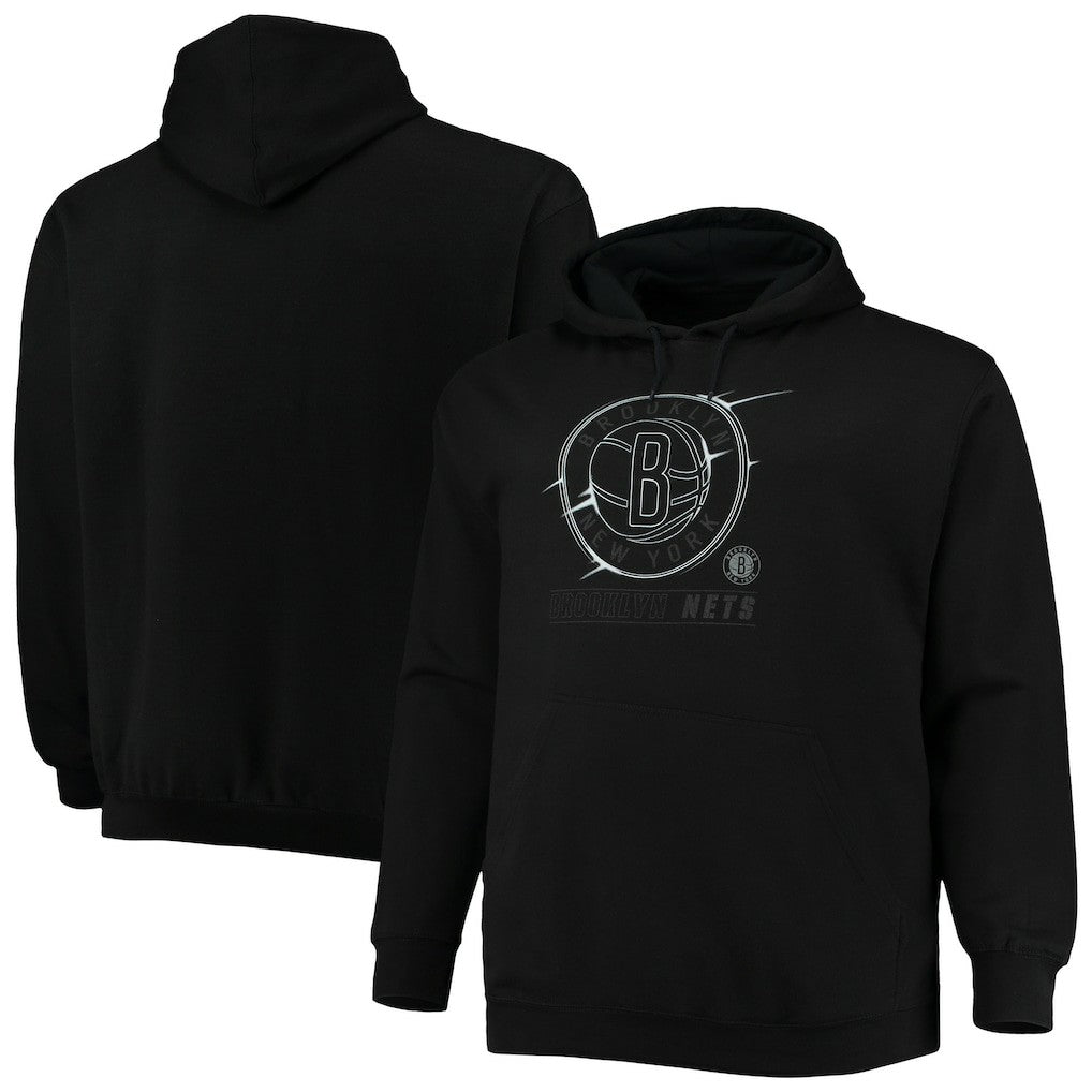 Brooklyn Nets Big & Tall Pop Pullover Hoodie