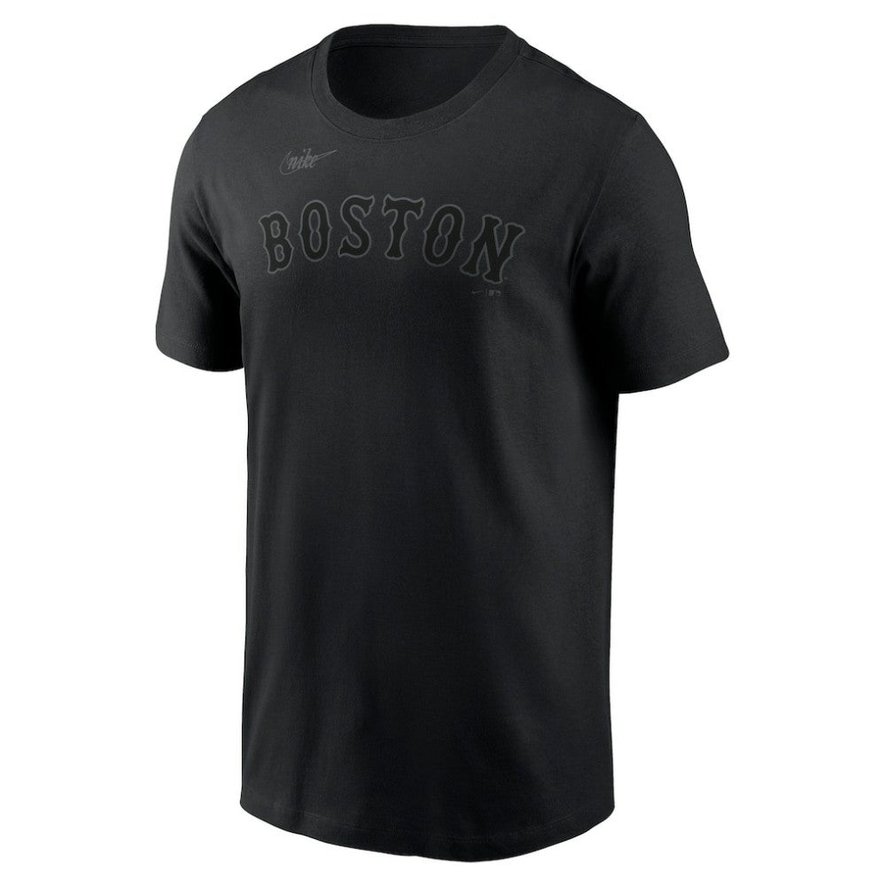 Black David Ortiz Boston Red Sox Nike Name & Number T-Shirt