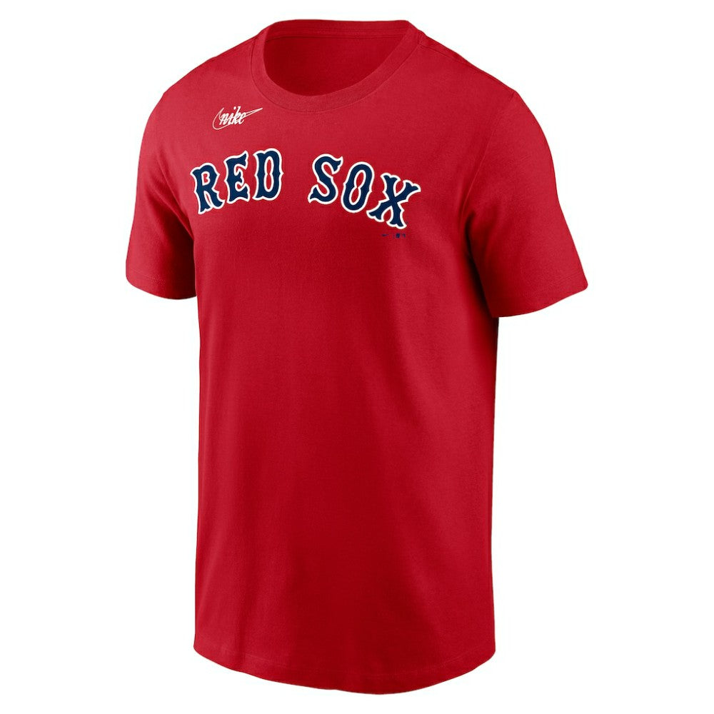 Red David Ortiz Boston Red Sox Nike Name & Number T-Shirt