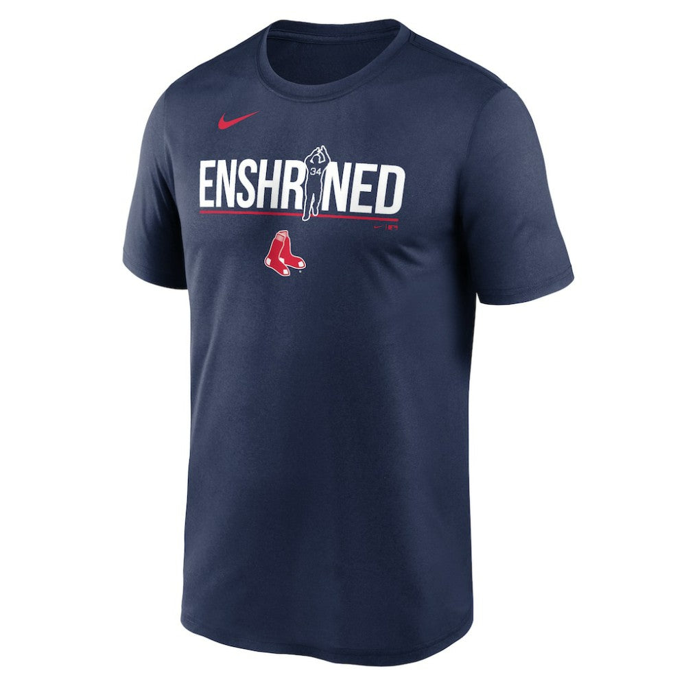 Navy David Ortiz Boston Red Sox Nike Legend Enshrined Performance T-Shirt