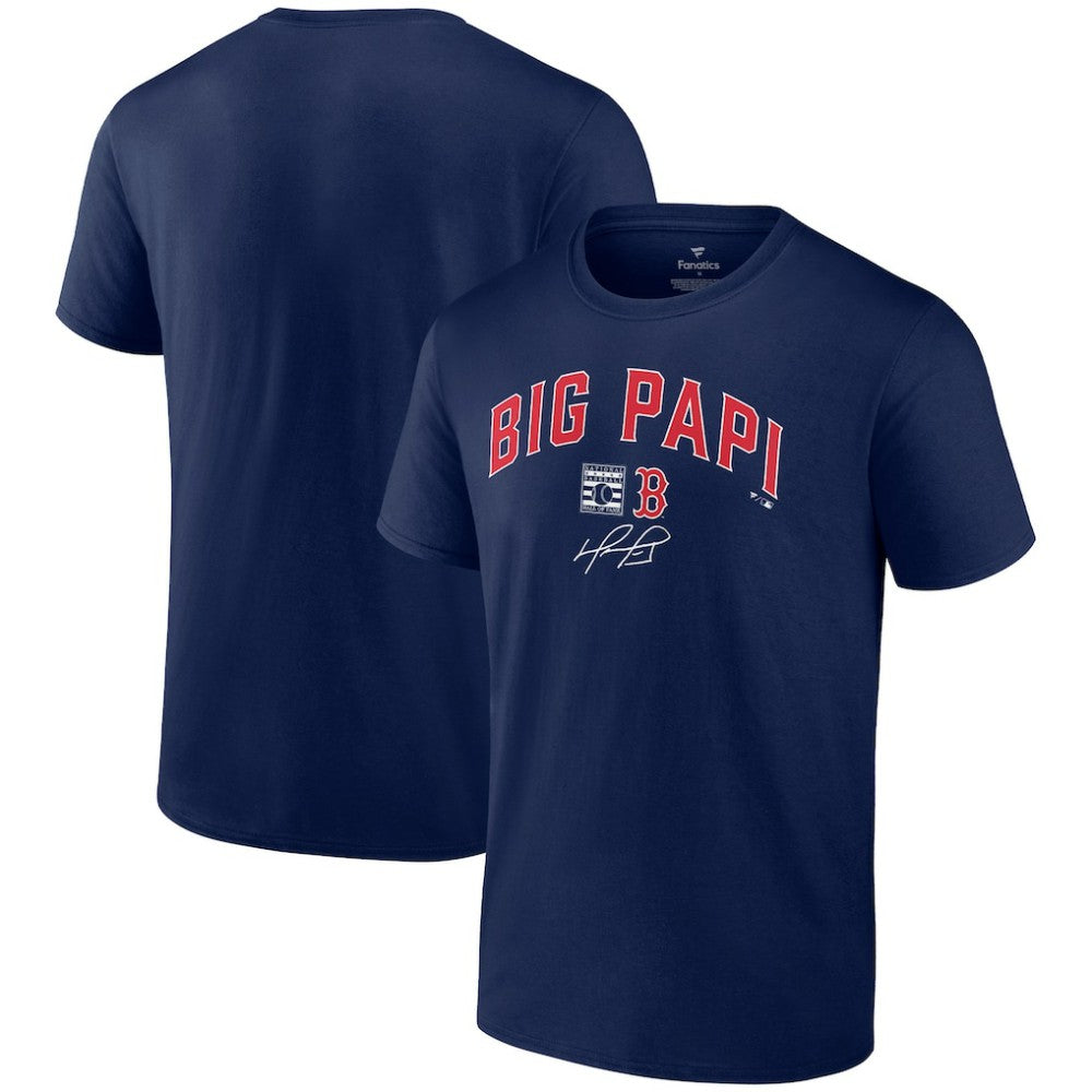 Navy David Ortiz Boston Red Sox Fanatics Big Papi Graphic T-Shirt