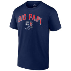 Navy David Ortiz Boston Red Sox Fanatics Big Papi Graphic T-Shirt
