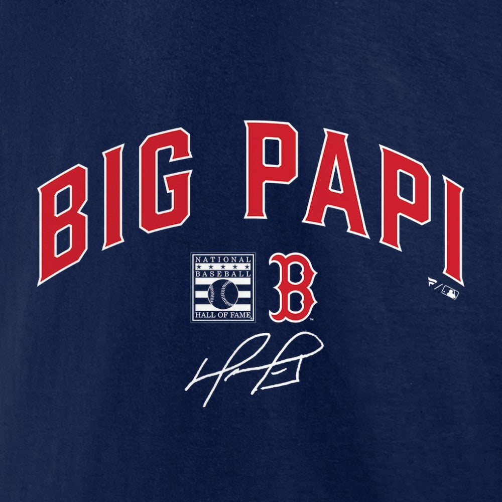 Navy David Ortiz Boston Red Sox Fanatics Big Papi Graphic T-Shirt