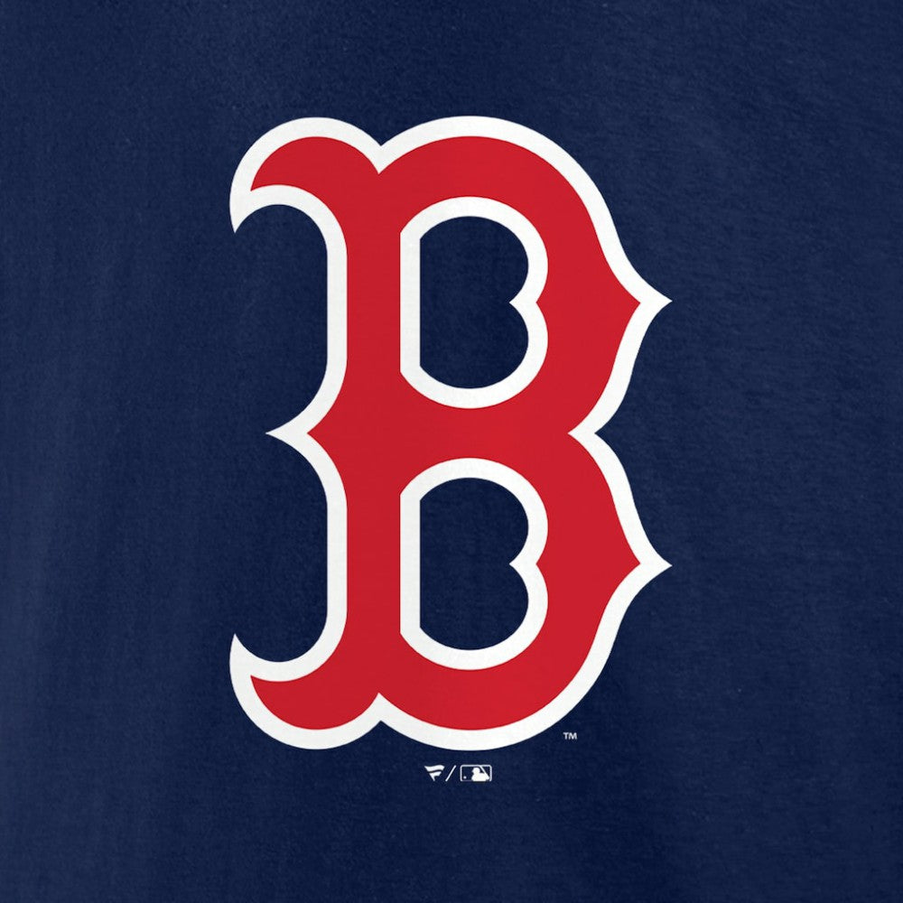 Navy David Ortiz Boston Red Sox Fanatics Logo Graphic T-Shirt