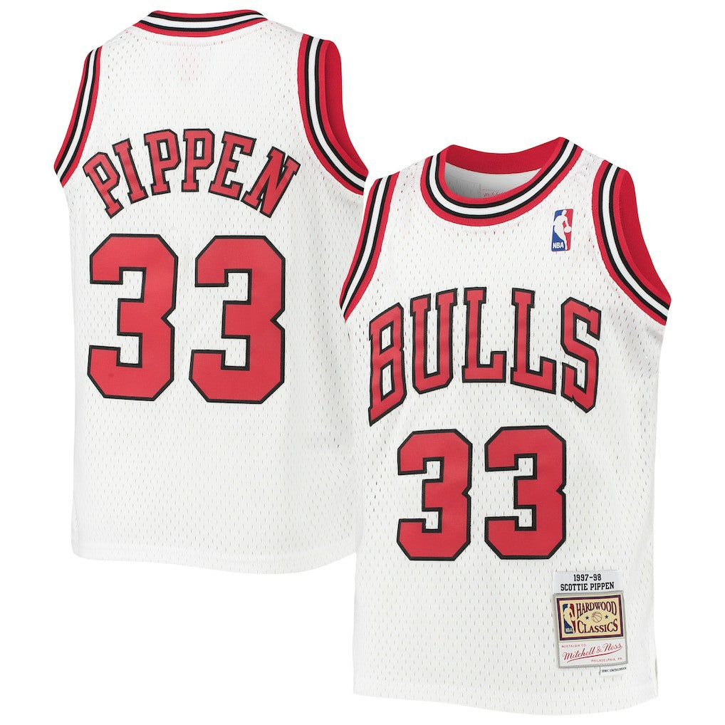 Mitchell & Ness Scottie Pippen Chicago Bulls Youth 1997/98 Hardwood Classics Swingman Jersey sale