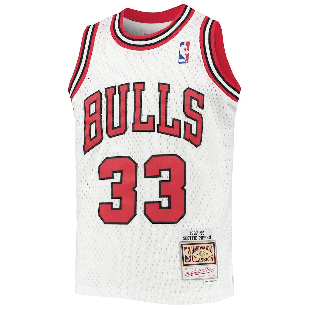Mitchell & Ness Scottie Pippen Chicago Bulls Youth 1997/98 Hardwood Classics Swingman Jersey sale