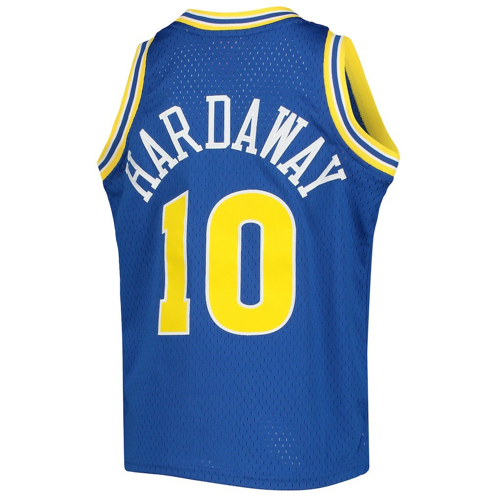 Mitchell & Ness Tim Hardaway Golden State Warriors Youth 1990/91 Hardwood Classics Swingman Jersey sale