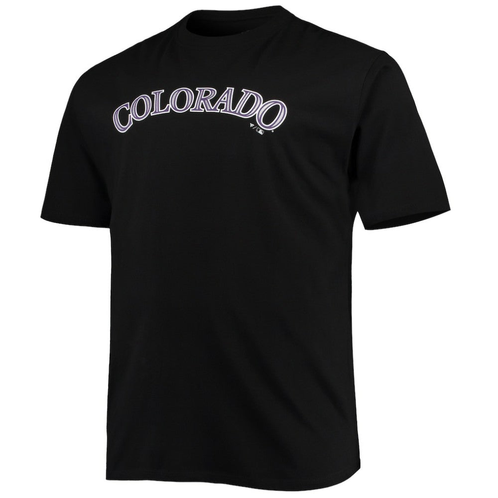 Black Kris Bryant Colorado Rockies Fanatics Big & Tall Name & Number T-Shirt
