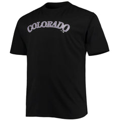 Black Kris Bryant Colorado Rockies Fanatics Big & Tall Name & Number T-Shirt